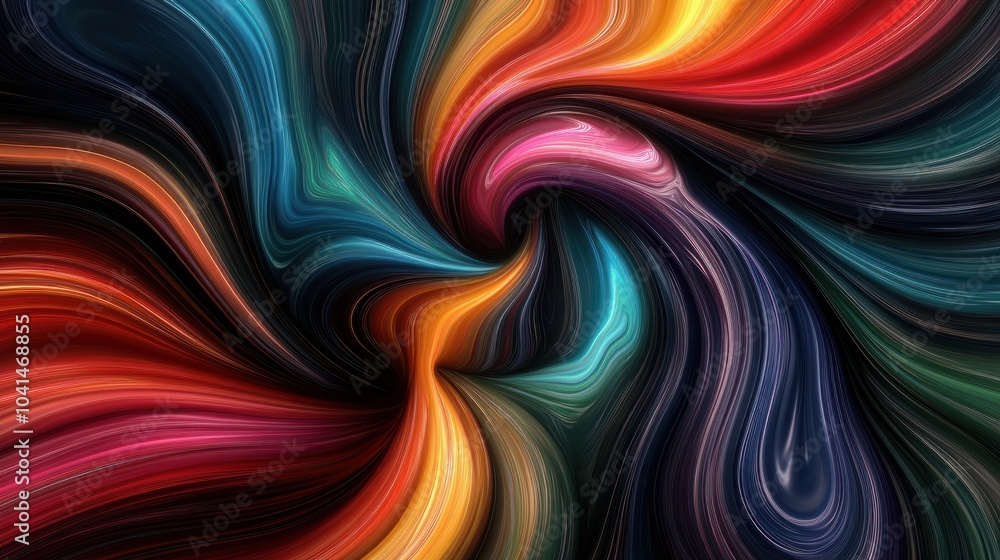 Abstract Swirling Colors Abstract Swirling Colors