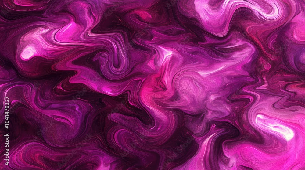 Obraz premium An ultra-wide abstract purple watercolor background, with fluid, swirling brushstrokes and soft transitions between shades of purple.