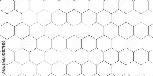 Gray, black, white beehive background. Honeycomb, bees hive cells pattern. Black and white hexagon honeycomb seamless pattern. Honey background, cell mosaic.