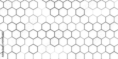 Gray, black, white beehive background. Honeycomb, bees hive cells pattern. Bee honey shapes. Vector geometric seamless texture symbol. Hexagon,