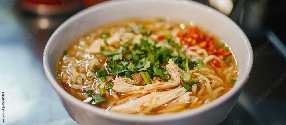 Bitter Melon Soup Chicken Noodles Bitter Melon Soup Chicken Noodles