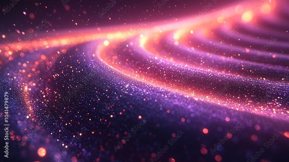 Abstract Purple and Red Glitter Background with Sparkles Abstract Purple and Red Glitter Background with Sparkles