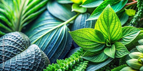 Universal LinkedIn Banner with Macro Photography of Still Life Leaves for Professional Use - Perfect for Any Industry and Enhancing Online Presence