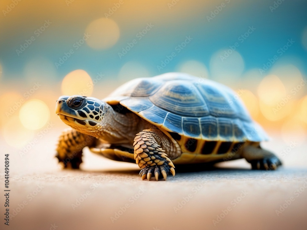 Obraz premium turtle on the rock