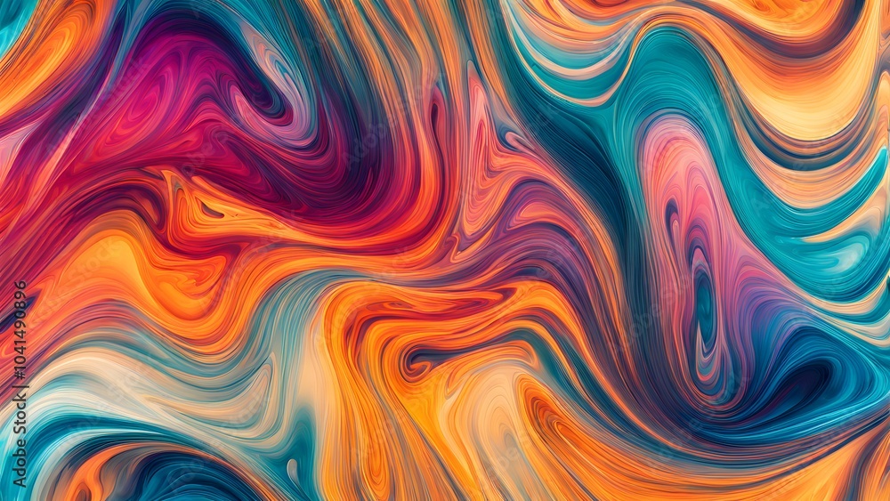 Endless Waves of Colorful Swirls and Abstract Fluid Forms, Uniting Energetic Strokes and Soft Blends of Warmth and Coolness to Create a Visual Symphony of Motion (54) Endless Waves of Colorful Swirls and Abstract Fluid Forms, Uniting Energetic Strokes and Soft Blends of Warmth and Coolness to Create a Visual Symphony of Motion (54)