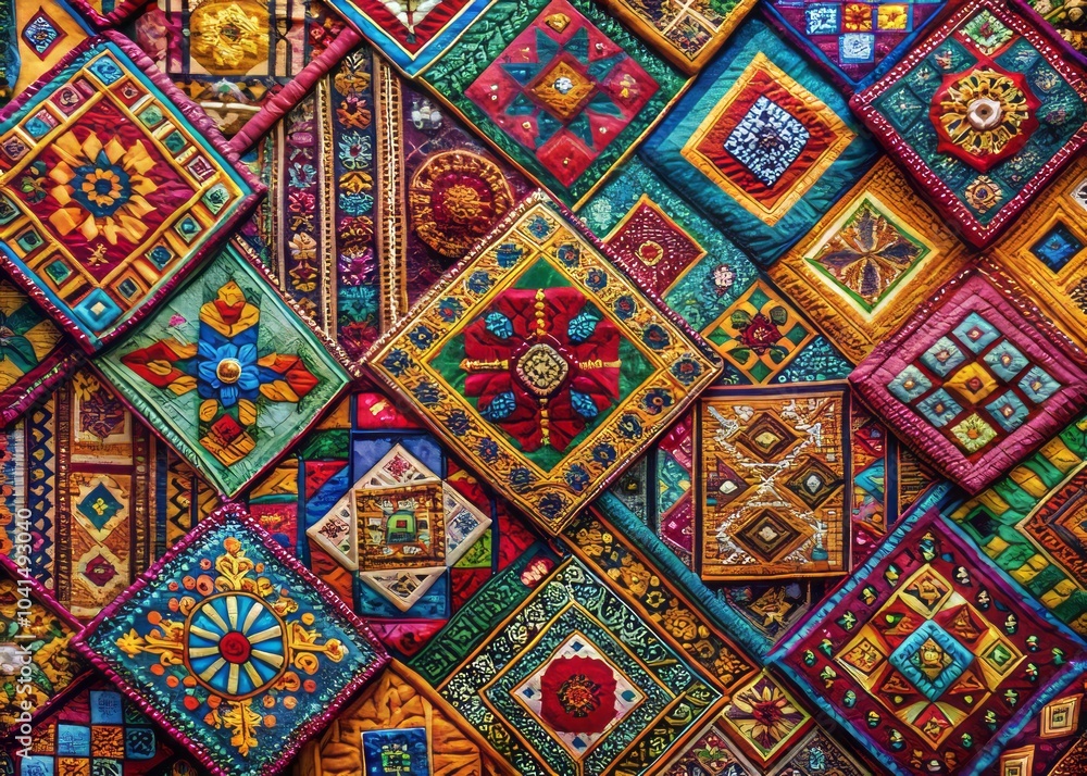 Urban Exploration Photography with Bright Ethnic Patterns for Wallpaper and Background Design in Abstract Textures Urban Exploration Photography with Bright Ethnic Patterns for Wallpaper and Background Design in Abstract Textures