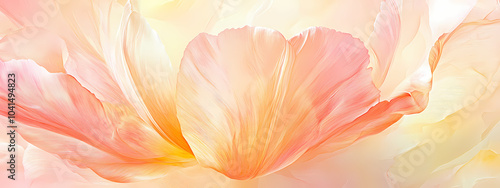 Wallpaper Mural Abstract Tulip in Dreamlike Motion Torontodigital.ca