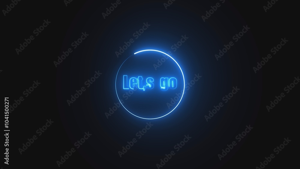 Neon sign with short motivational quote against brick wall. Neon sign with short motivational quote against brick wall.