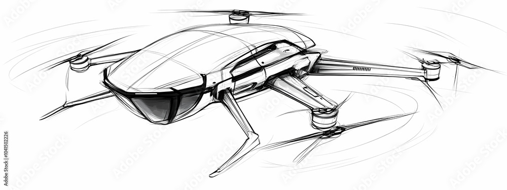 High-Tech Drone Conceptual Design High-Tech Drone Conceptual Design