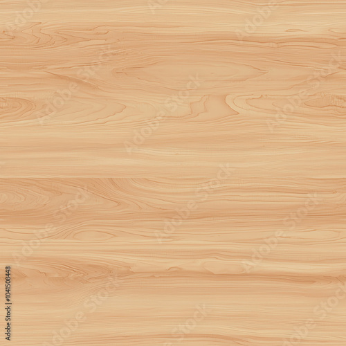 Seamless realistic pattern of perfect cherry wood texture, reddish-brown color for background used, designed with a completely smooth texture and a single, even beige to light c