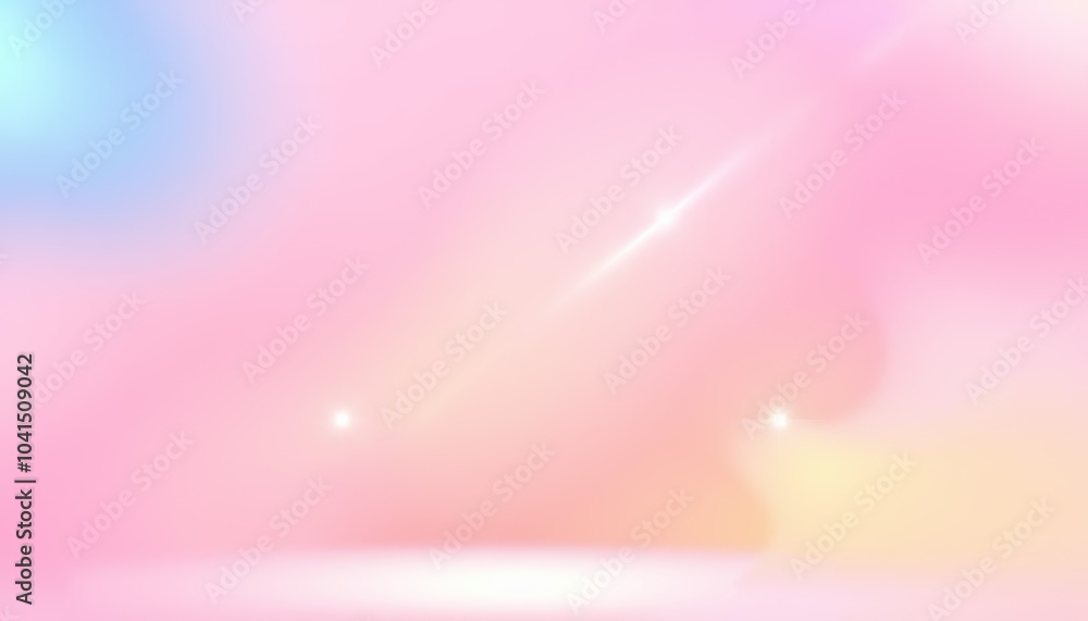 Abstract Pink and Blue Gradient Background with Glowing Lights Abstract Pink and Blue Gradient Background with Glowing Lights