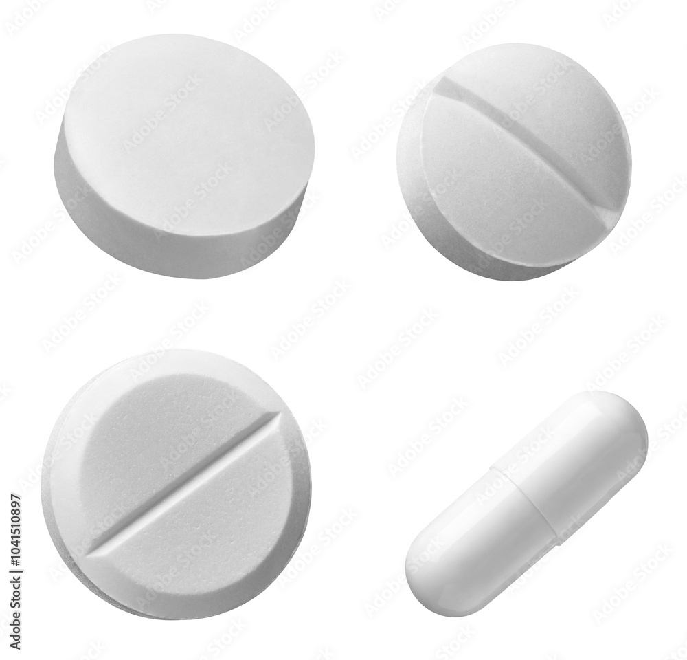 white pill medical drug medication white pill medical drug medication