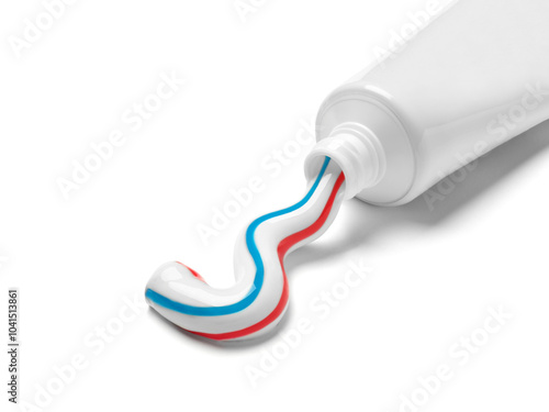 Konstfotografi toothpaste white tube hygiene health care