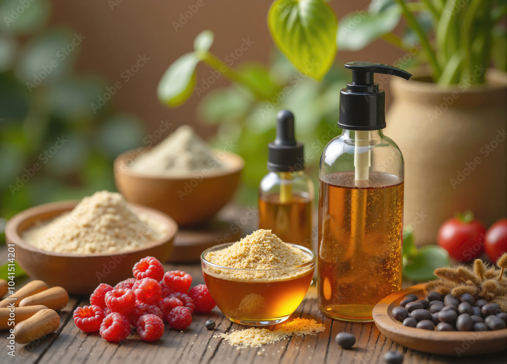 Creating natural beauty products with soy and raspberry ingredients Creating natural beauty products with soy and raspberry ingredients