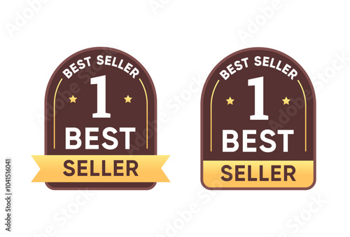 Best seller Badge Sign icon set illustration Vector design