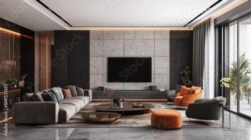 Modern Living Room Interior Design