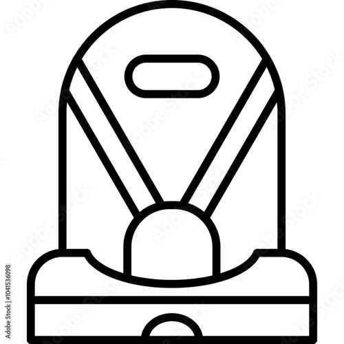 Baby Car Seat Icon