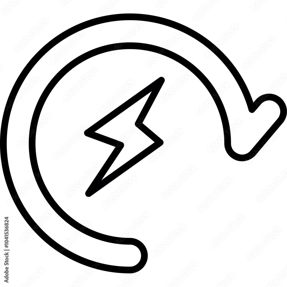 Renewable Energy Icon Renewable Energy Icon