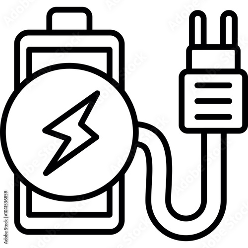 Battery Charging Icon