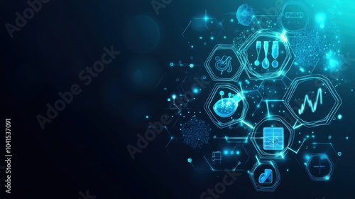 Wallpaper Mural The Heart of Technology: A Digital Representation of Life's Essence Torontodigital.ca