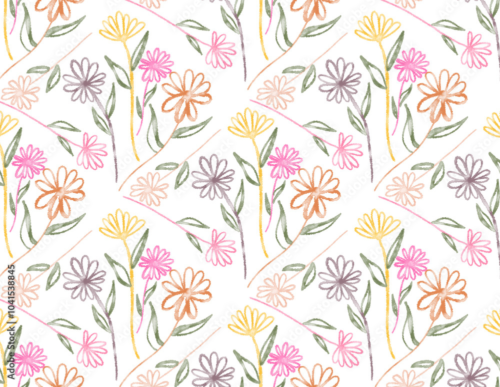 seamless floral pattern seamless floral pattern