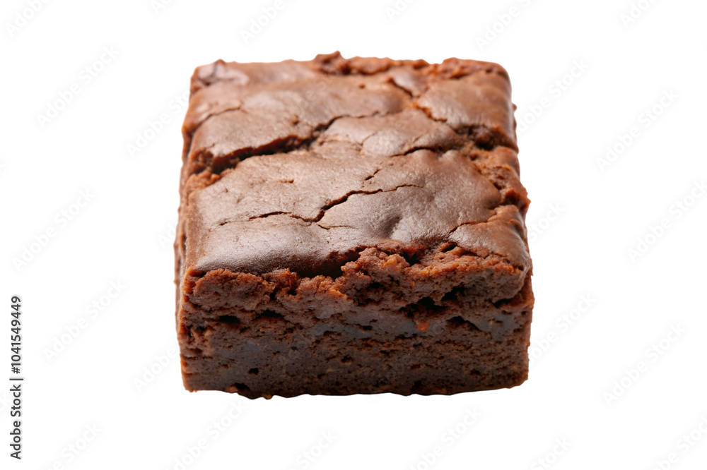 A piece of chocolate cake isolated on transparent background A piece of chocolate cake isolated on transparent background