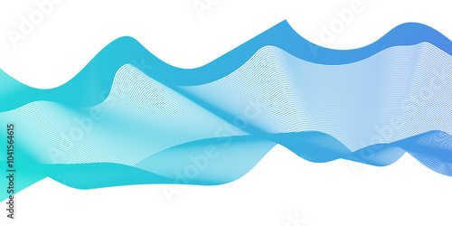 Frequency flow isolated science curve energy blend web technology smooth futuristic line. vector science bright frequency technical beautiful digital stripe line modern background.