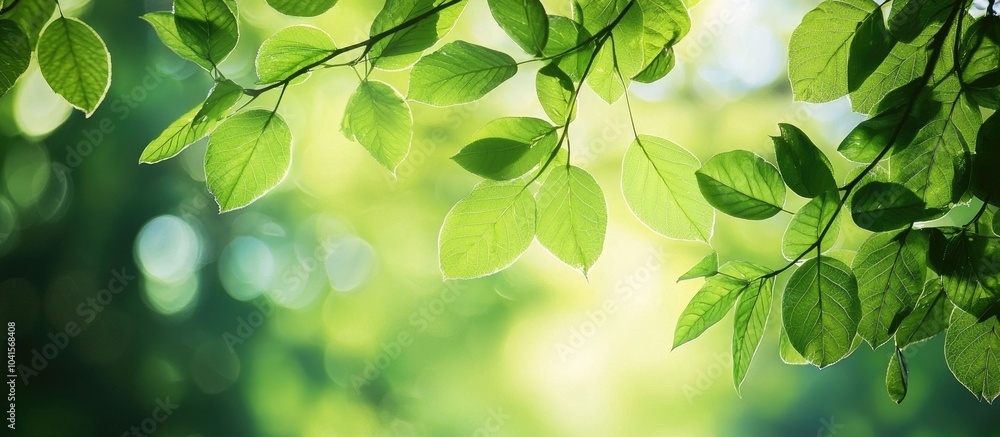Fresh And Green Leaves On Green Background Fresh And Green Leaves On Green Background