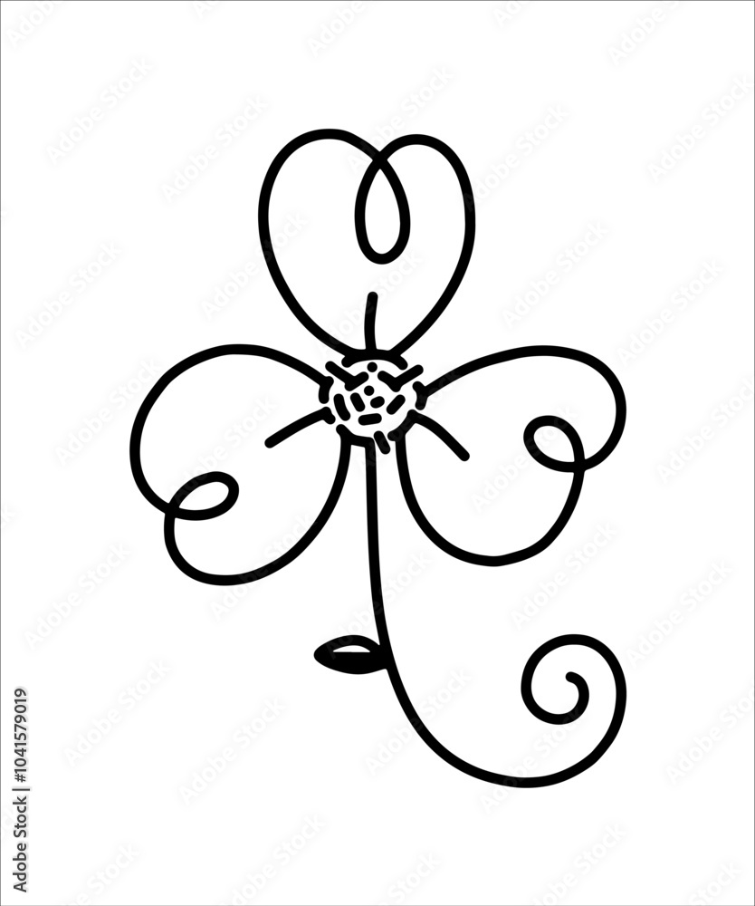 Vector outline sketch of a leaf or twig on a separate transparent background. Natural shapes of plants and flowers for logo or design Vector outline sketch of a leaf or twig on a separate transparent background. Natural shapes of plants and flowers for logo or design