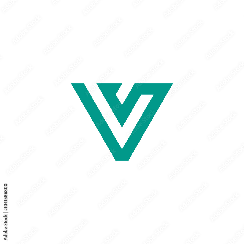 Abstract Letter V logo design vector template Abstract Letter V logo design vector template