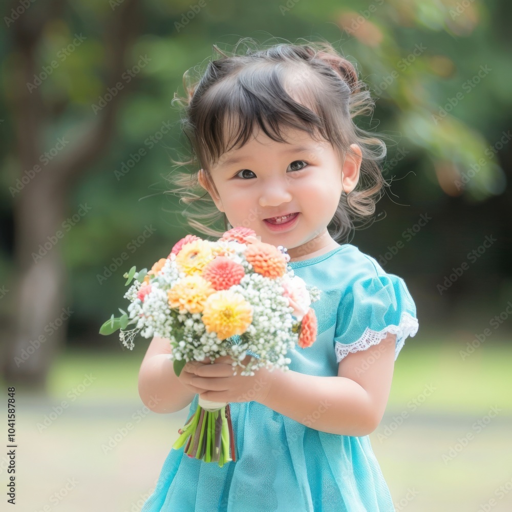 little child playing with toy 