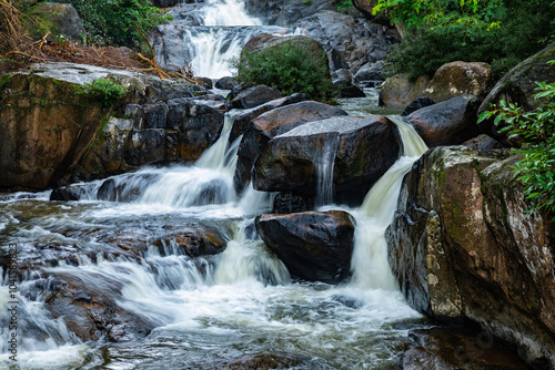 Namtok Nangrong Waterfall Nakhon Nayok City Thailand