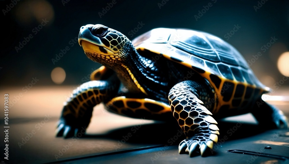 Obraz premium turtle on the rocks