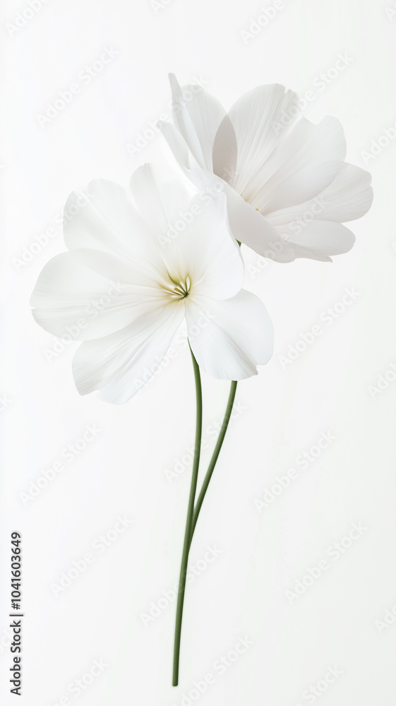 Obraz premium white spring flower