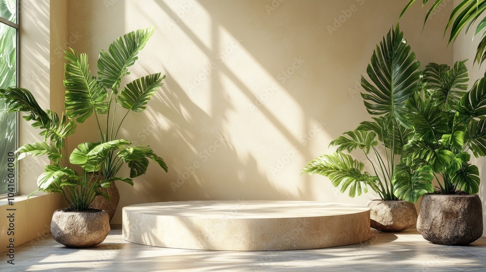 A room with a large window and a white wall A room with a large window and a white wall