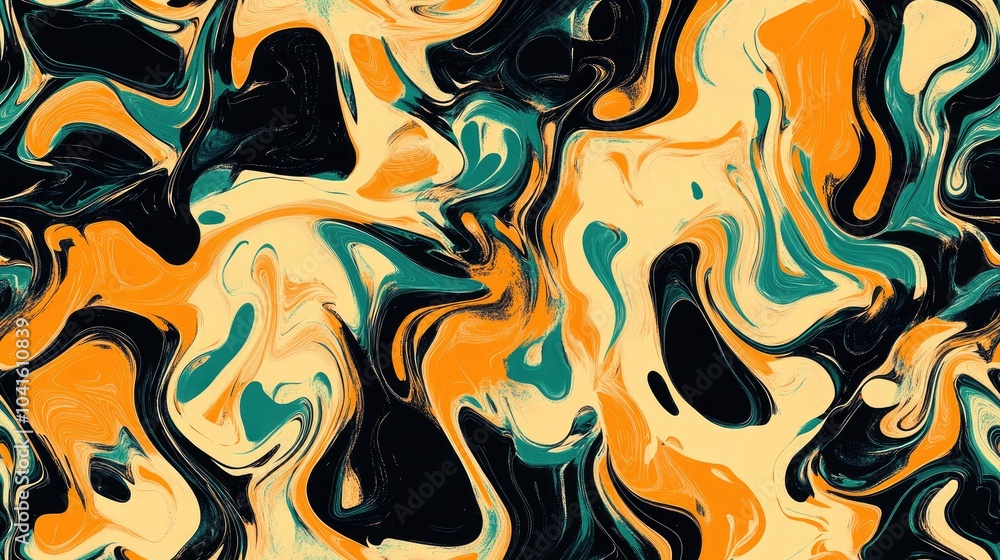 Abstract Pattern Design for Seamless Textiles and Fabric Abstract Pattern Design for Seamless Textiles and Fabric