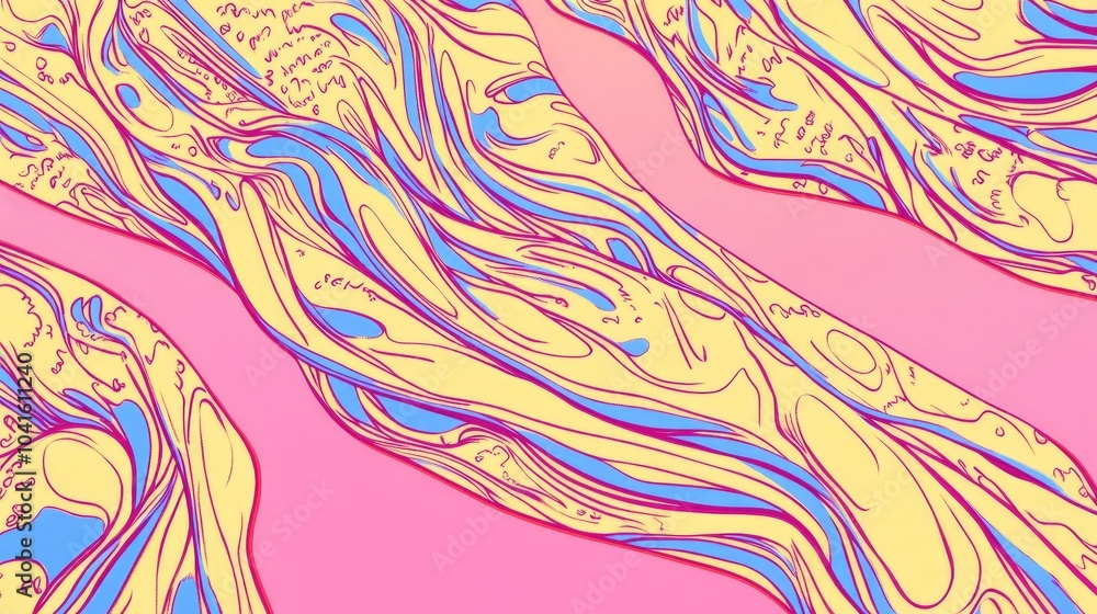 Naklejka premium Gray Lilac Silk Satin Fabric