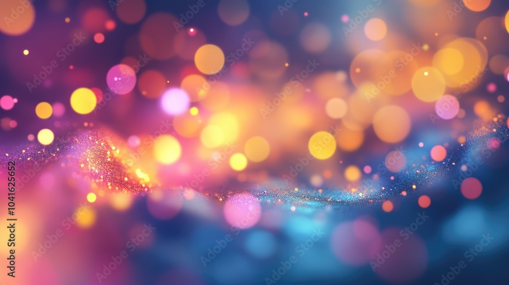 Abstract texture with 3D cartoon rendering and light bokeh background Abstract texture with 3D cartoon rendering and light bokeh background
