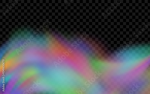 Background of an explosion of colorful smoke clouds.Multicolor fog with blue and yellow particles.Explosions of color powder.