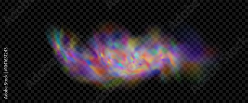 Background of an explosion of colorful smoke clouds.Multicolor fog with blue and yellow particles.Explosions of color powder.