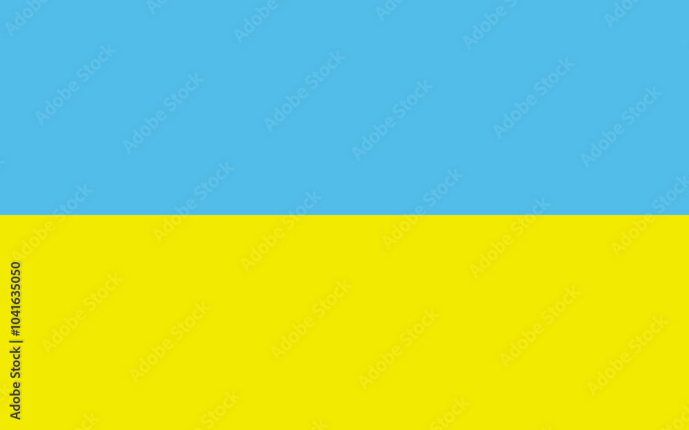 The flag of Ukraine. Flag icon. Standard color. A long banner. Rectangle icon. Computer illustration. Digital illustration. Vector illustration. The flag of Ukraine. Flag icon. Standard color. A long banner. Rectangle icon. Computer illustration. Digital illustration. Vector illustration.