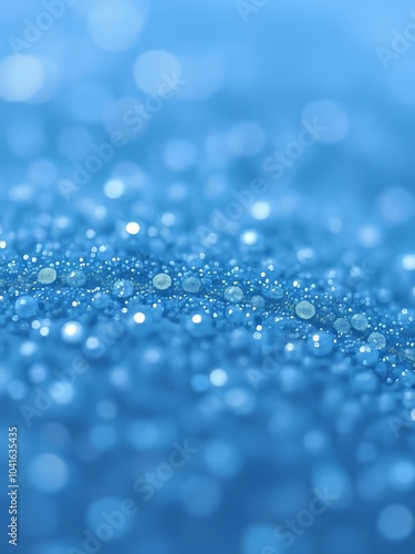 Light blue dots glitter dust particle Ultra realistic 