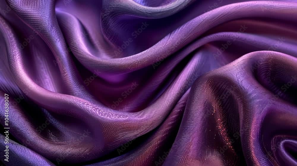 A close-up of a smooth, purple fabric with a subtle sheen, creating a luxurious and elegant texture A close-up of a smooth, purple fabric with a subtle sheen, creating a luxurious and elegant texture