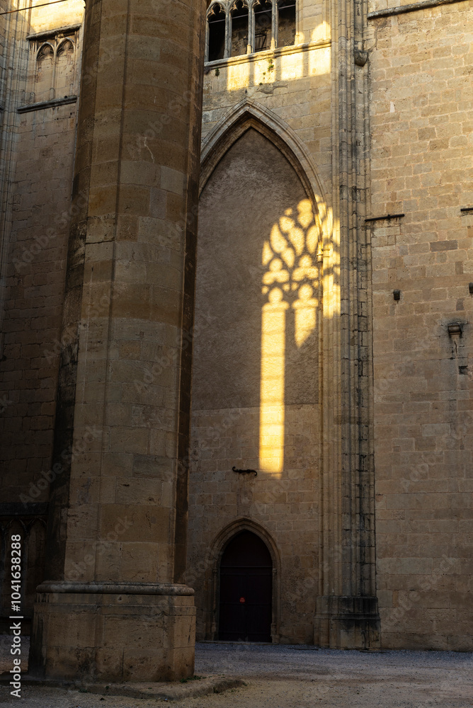 Cathedral of Narbona in Narbonne, Occitanie, France Cathedral of Narbona in Narbonne, Occitanie, France