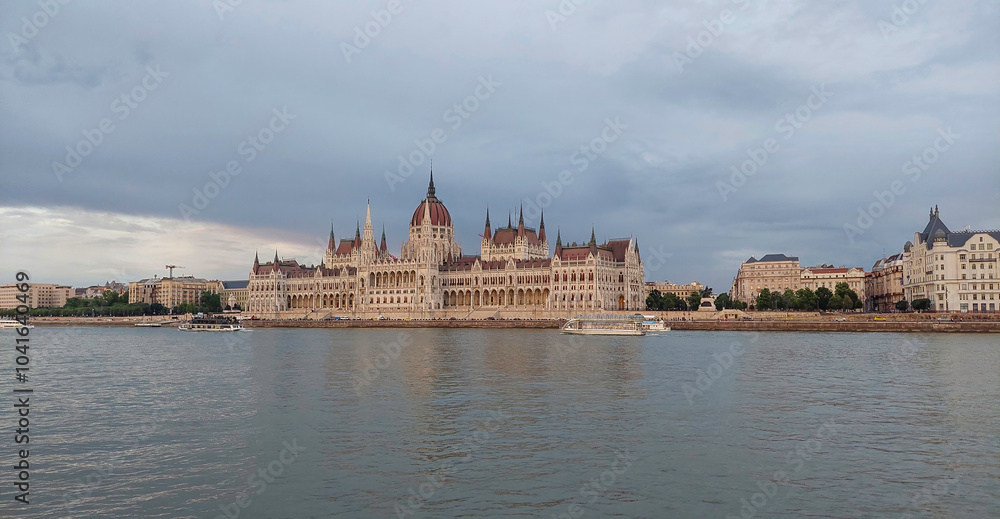 Fototapeta premium A trip to Budapest in Hungary, a beautiful city full of wonderful monuments.
