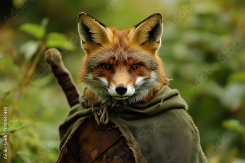 Wallpaper Mural Robin Hood and the Fox Torontodigital.ca