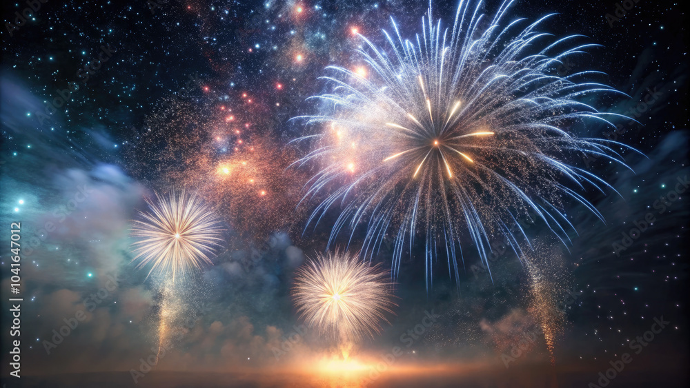 4K PNG Christmas Themed Fireworks 4K PNG Christmas Themed Fireworks