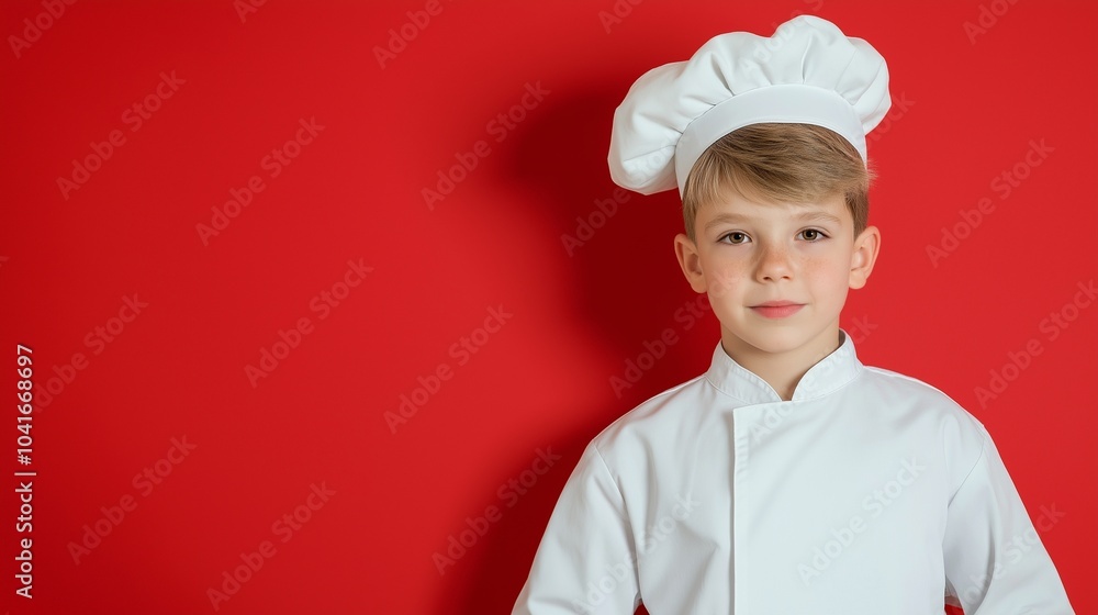 White boy wearing chef costume White boy wearing chef costume