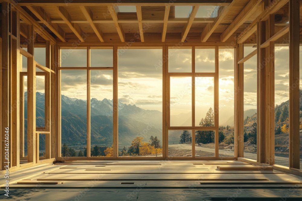A room with a view of mountains A room with a view of mountains