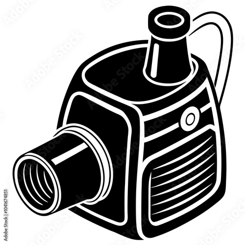 nebulizer vector art silhouette 

